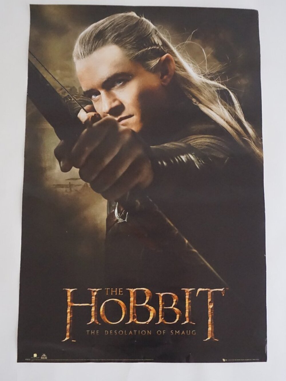 The Hobbit Desolation of Smaug Bilbo Erebor Teaser Movie Poster Fantasy Decor Ar
